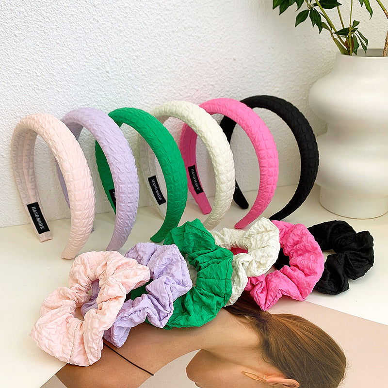 Wholesale Face Wash Polyester  Hair Band